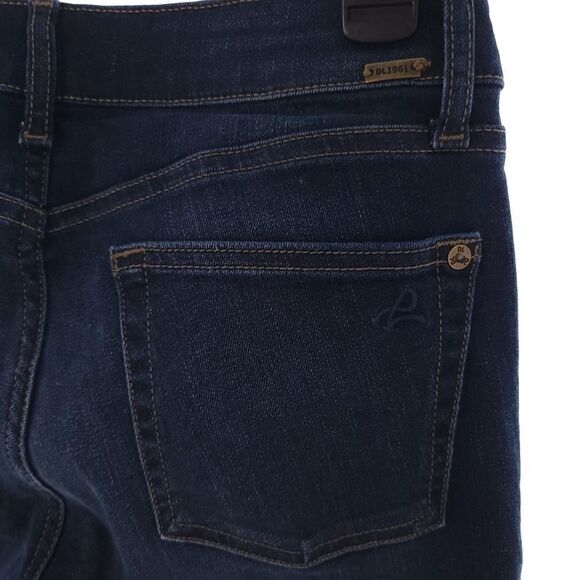 DL1961 Womens Size 27 Solid Blue Florence Skinny Jeans - Picture 9 of 12